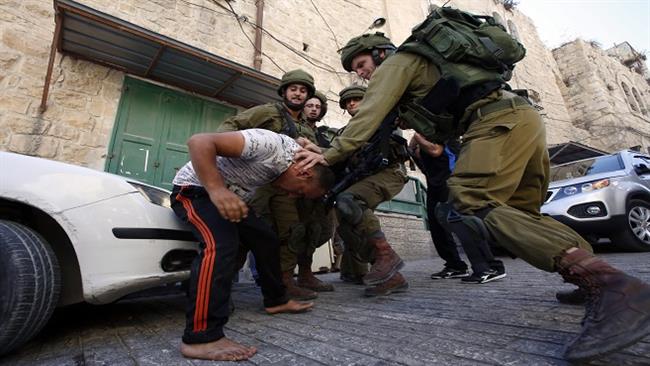 Zionist Forces Detain over a Dozen Palestinians in Al-Quds