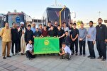 First Group of Iranian Quranic Convoy’s Qaris Hold Programs in Najaf