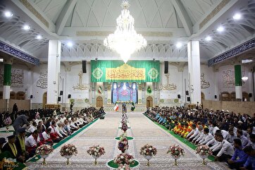 In Photos: Khutbe Khani Ritual Held at Qom Holy Shrine