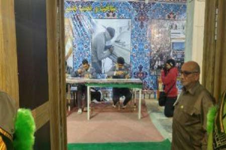 پیشرفت 91 درصدی ساخت درهای حرم مطهر آقا سید محمد(ع) در البرز