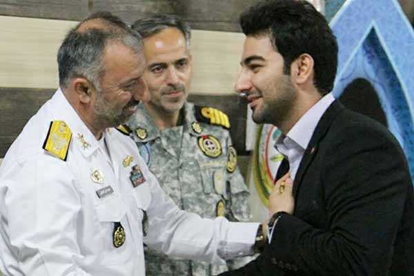 تلاوت «حسین رفیعی» در پادگان نیروی دریایی