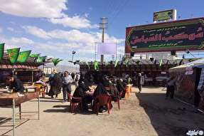 فیلم/ حال و هوای موکب‌العباس خرم‌آباد در اولین روز پذیرایی