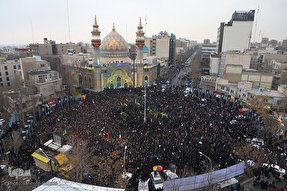 فیلم/ سوگ مردم تهران در عزای سردار سلیمانی