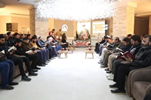 محفل قرآنی حشدالشعبی عراق برای شهدای مقاومت + عکس
 