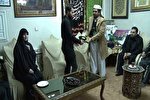 دیدار سفیر یمنی با خانواده شهید سردار سلیمانی