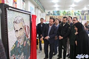 عشق توانخواهان ایلامی به سردار دل‌ها با زبان هنر