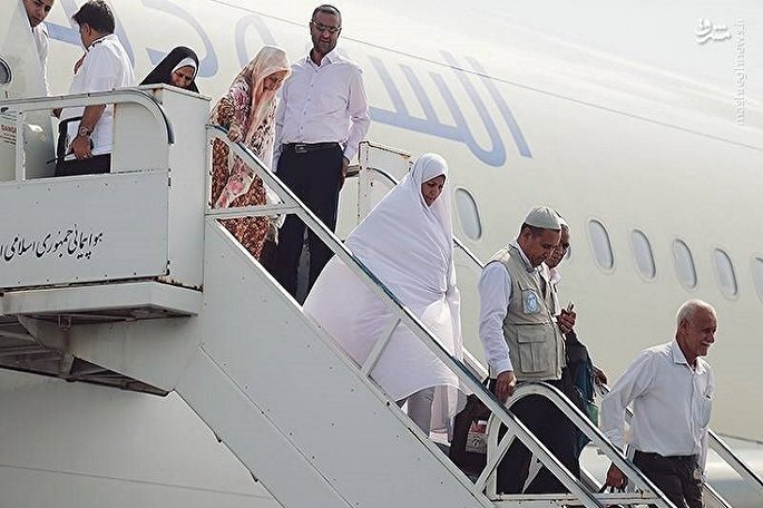 بازگشت نخستین کاروان حجاج البرزی به کشور