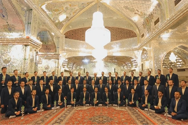 انتشار اثر گروه تواشیح محمد رسول‌الله(ص) ویژه اربعین حسینی + فیلم