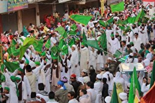 مسابقه نعت‌‌خوانی در هند به مناسبت میلاد پیامبر(ص)