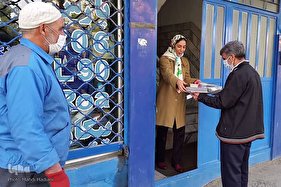 عیدانه هیأت ابوالفضلی بیرجند به مدافعان سلامت