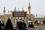 عکس | حال و هوای خیابان‌های اطراف حرم رضوی در روز عاشورا