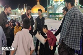 برگزاری ویژه‌برنامه «شب‌های ماه رمضان» در حرم بانوی کرامت + عکس