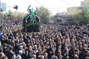 برپایی آیین سنتی روز یازدهم محرم دامغان