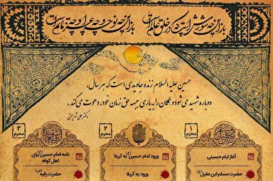 اینفوگرافیک | نام‌گذاری شب‌های ماه محرم