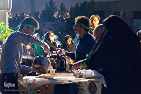 پیاده‌روی جاماندگان اربعین در شهرکرد