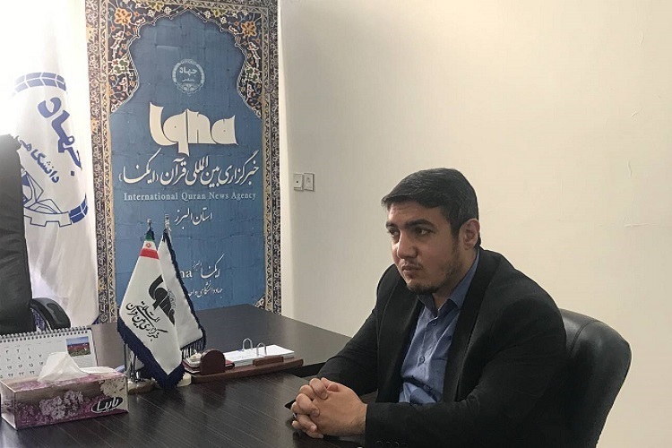 علی گلدوست مدیر دارالقرآن سپاه البرز