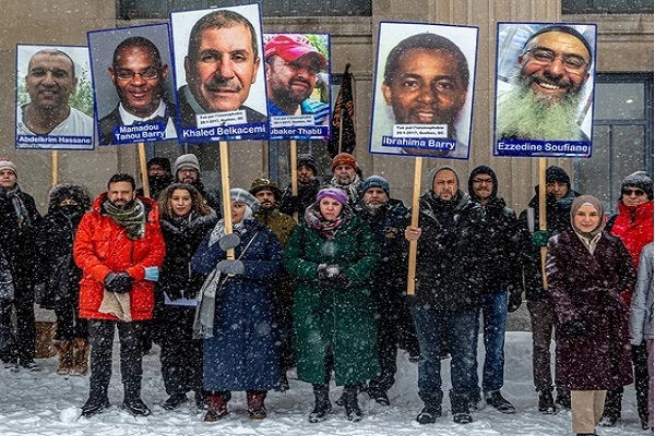 برگزاری مراسم هفتمین سالگرد حمله تروریستی به مسجد کبک کانادا