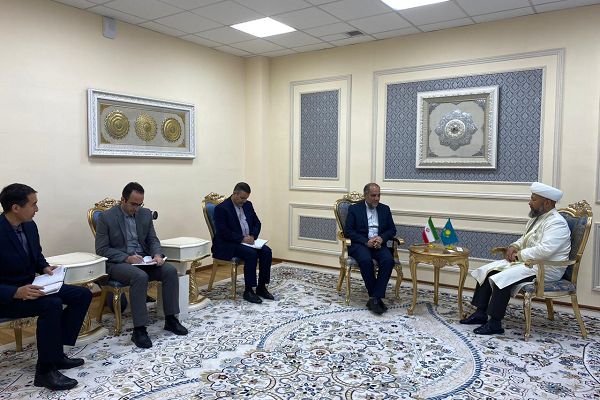 عزم ایران و قزاقستان برای گسترش روابط دینی