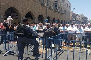 کاهش قابل توجه تعداد نمازگزاران مسجدالاقصی