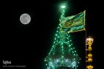 حرم کریمه اهل بیت(س) در شب میلاد امام حسن(ع)