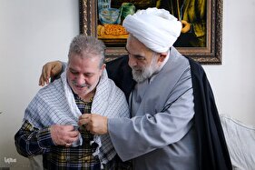 حضور نمایندگان رهبر انقلاب در منازل تعدادی از جانبازان سرافراز