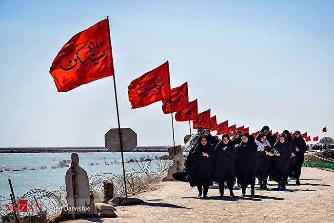راهیان نور امتداد راه شهدای دفاع مقدس و جبهه مقاومت است