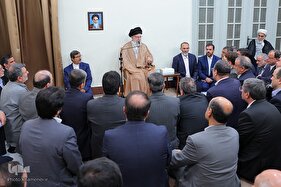 دیدار وزیر کشور و استانداران با رهبر معظم انقلاب