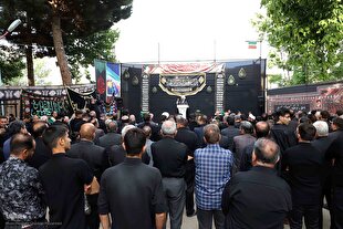 عزاداران حسینی در شهرستان اهر