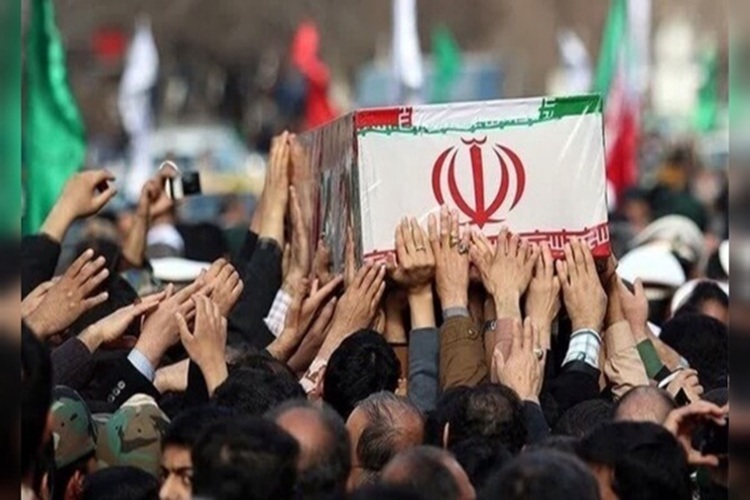 تشییع پیکر مطهر شهید «سجاد ادیبی»