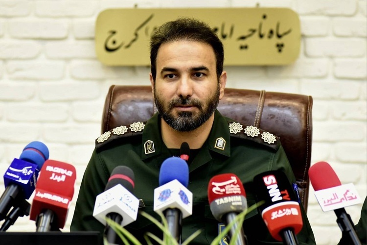 رشید کبودوندی فرمانده سپاه ناحیه امام حسین کرج