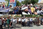 راهپیمایی «جمعه‌های خشم و نصر» در چهارمحال‌و‌بختیاری برگزار شد + فیلم