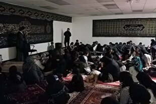 برگزاری مراسم عزاداری محرم در مرکز اسلامی کالیفرنیا + فیلم