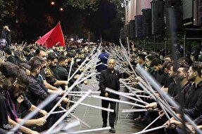 فیلم | مراسم «شاه‌حسین‌‌ گویان» تبریز