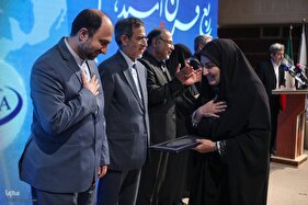 مراسم تجلیل از خبرنگاران جهادی