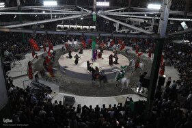 تعزیه شهادت حضرت علی اکبر (ع) در قودجان