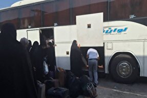 اعزام ۴۰۰ دختر البرزی به مشهد مقدس