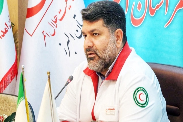 محمدباقر خلفی مدیرعامل جمعیت هلال احمر البرز