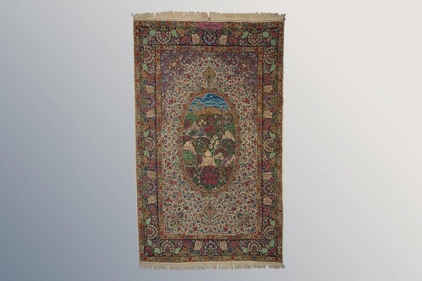 رونمایی فرش کرمانی نادر در موزه الکفیل در روز جهانی هنر اسلامی