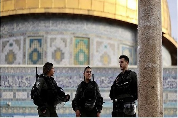 بازدید کشیشان طرفدار رژیم صهیونیستی از مسجدالاقصی