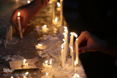 مراسم شام غریبان حسینی در امامزادگان محمد(ع) و سکینه خاتون(س) کرج