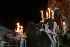 مراسم شام غریبان حسینی در امامزادگان محمد(ع) و سکینه خاتون(س) کرج