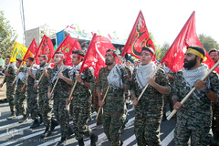 رژه نیروهای مسلح در کرج