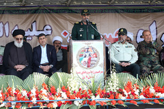 رژه نیروهای مسلح در کرج