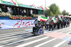 رژه نیروهای مسلح در کرج