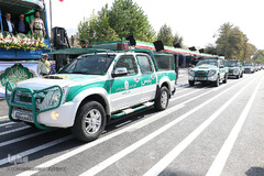 رژه نیروهای مسلح در کرج