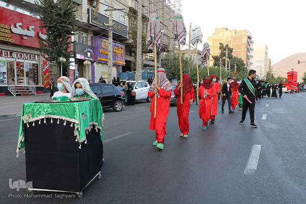 کاروان نمادین اسرای کربلا - کرج