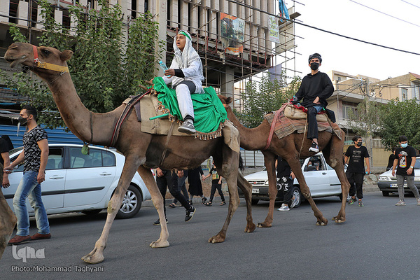 کاروان نمادین اسرای کربلا - کرج