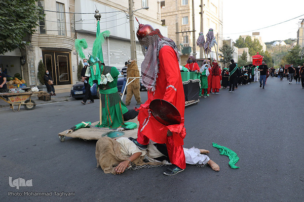 کاروان نمادین اسرای کربلا - کرج