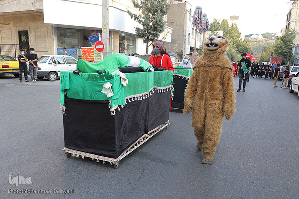 کاروان نمادین اسرای کربلا - کرج