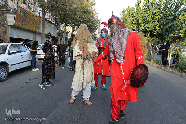 کاروان نمادین اسرای کربلا - کرج